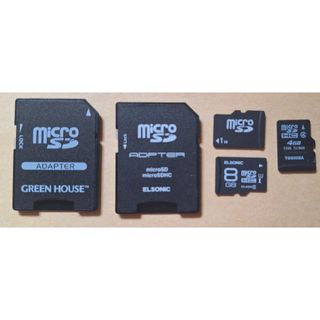 microSD(8GB×14GB×11GB×1)&変換アダプター(その他)