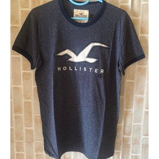 『SALE』HOLLISTER アップリケロゴTシャツ【S】(Tシャツ/カットソー(半袖/袖なし))