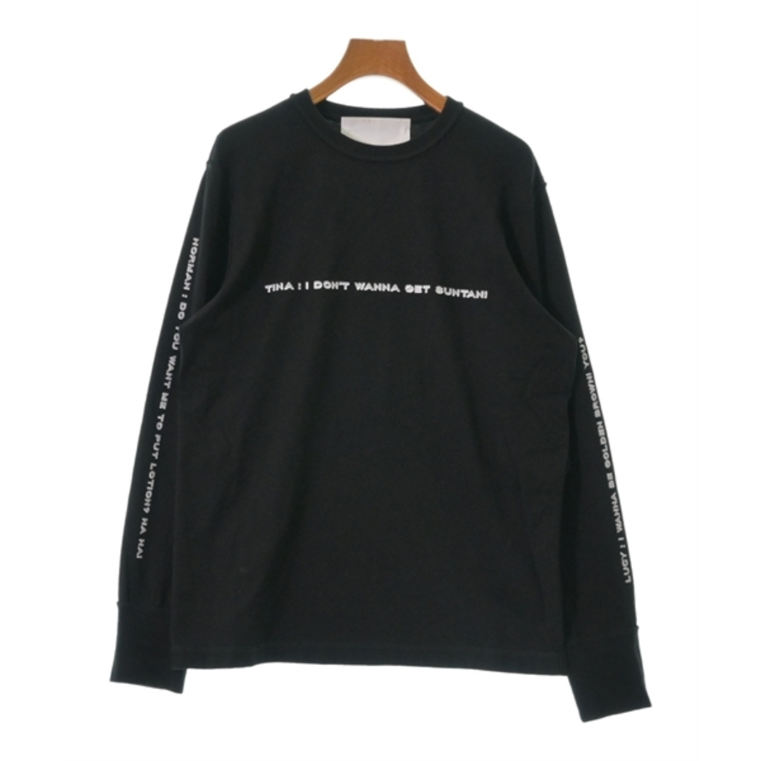 Lachement(ラシュモン)のLachement ラシュモン Tシャツ・カットソー M 黒 【古着】【中古】 レディースのトップス(カットソー(半袖/袖なし))の商品写真