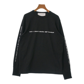 ラシュモン(Lachement)のLachement ラシュモン Tシャツ・カットソー M 黒 【古着】【中古】(カットソー(半袖/袖なし))