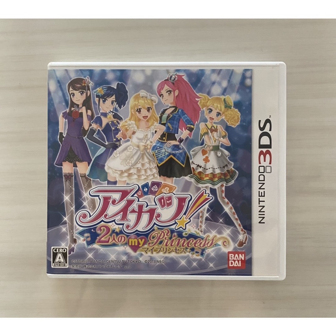 ポケモン(ポケモン)の3DSソフト  アイカツ!二人のマイプリンセス スーパーポケモンスクランブル エンタメ/ホビーのゲームソフト/ゲーム機本体(家庭用ゲームソフト)の商品写真