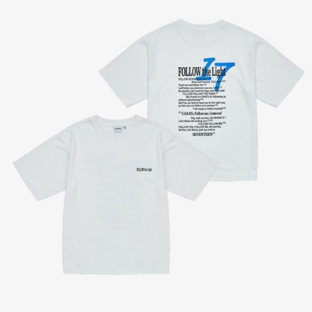 SEVENTEEN - 【匿名配送】SEVENTEEN FOLLOW ツアー Tシャツ L SEVENTEEN - 【匿名配送】SEVENTEEN FOLLOW ツアー Tシャツ L