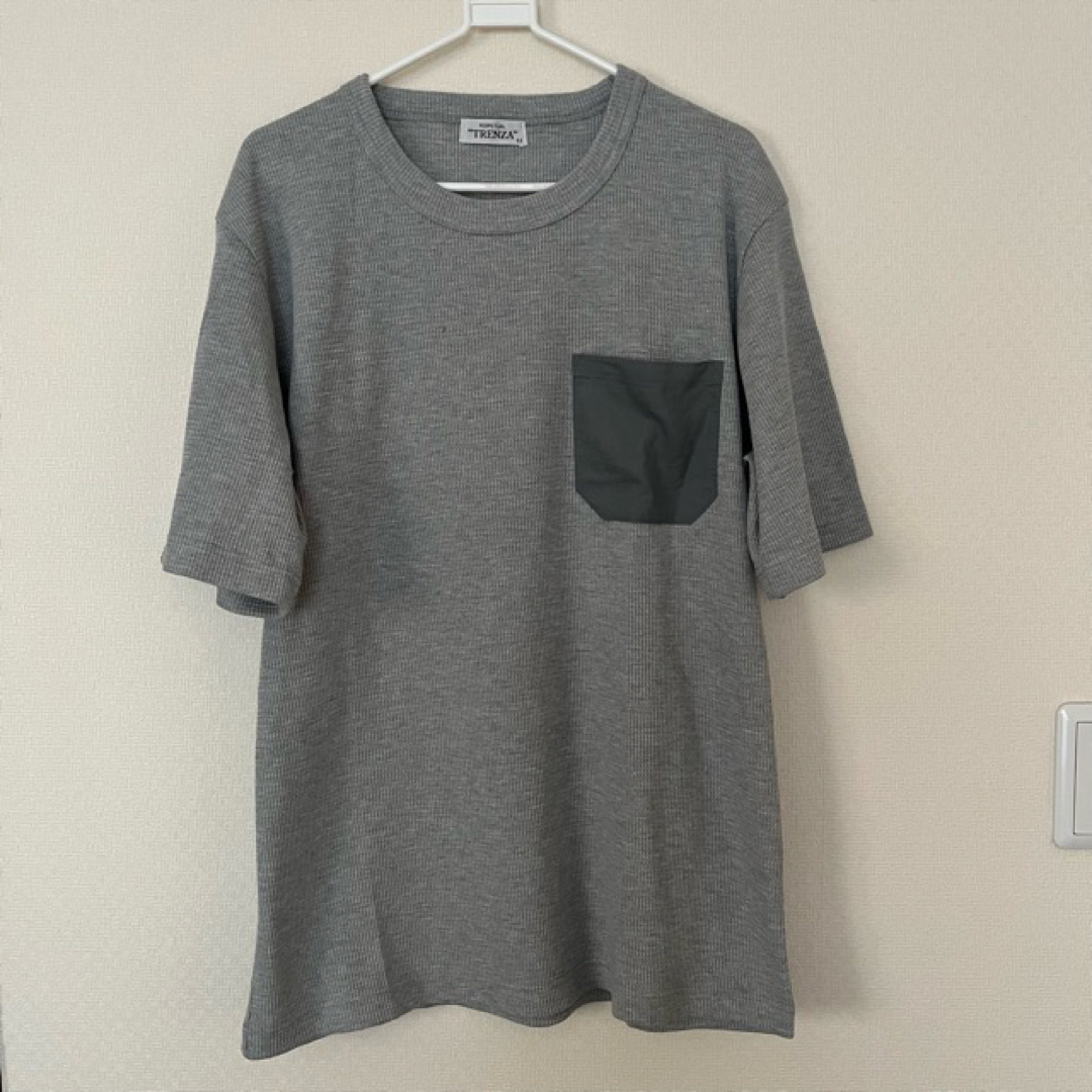 カットソー☆半袖☆グレー☆LLサイズ メンズのトップス(Tシャツ/カットソー(半袖/袖なし))の商品写真