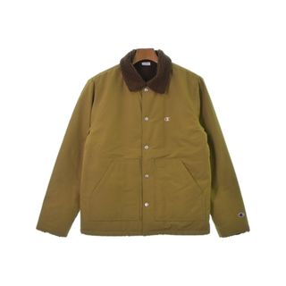 CHAMPION チャンピオン ブルゾン（その他） M ベージュ 【古着】【中古】