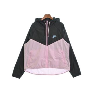 ナイキ(NIKE)のNIKE ナイキ ブルゾン（その他） XL ピンクx黒 【古着】【中古】(その他)