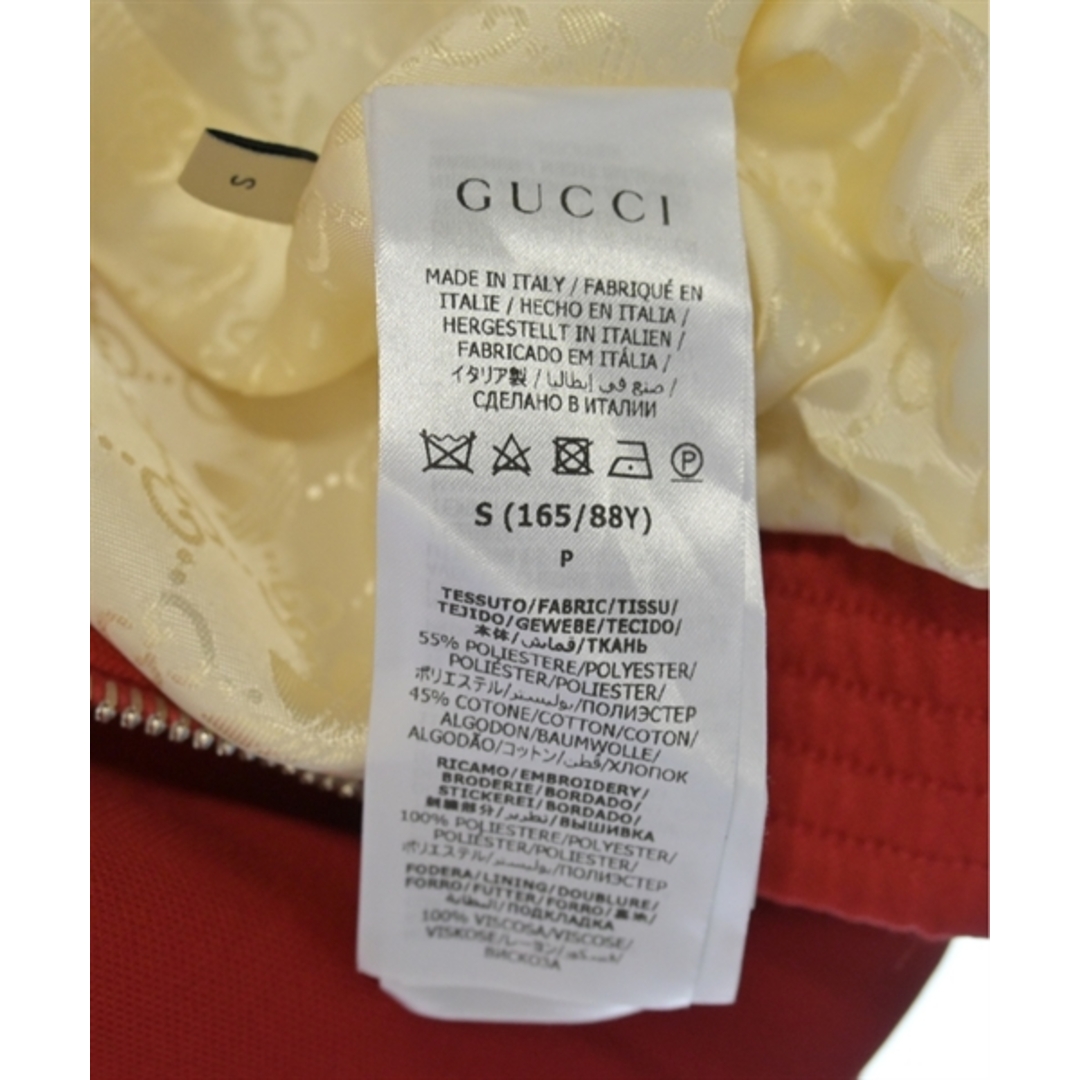 Gucci(グッチ)のGUCCI グッチ ブルゾン（その他） S 赤 【古着】【中古】 メンズのジャケット/アウター(その他)の商品写真