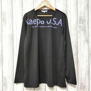 ケイパ(Kaepa)のKaepa ケイパ (L)　ブランドロゴプリント 長袖カットソー　メッシュ(Tシャツ(長袖/七分))