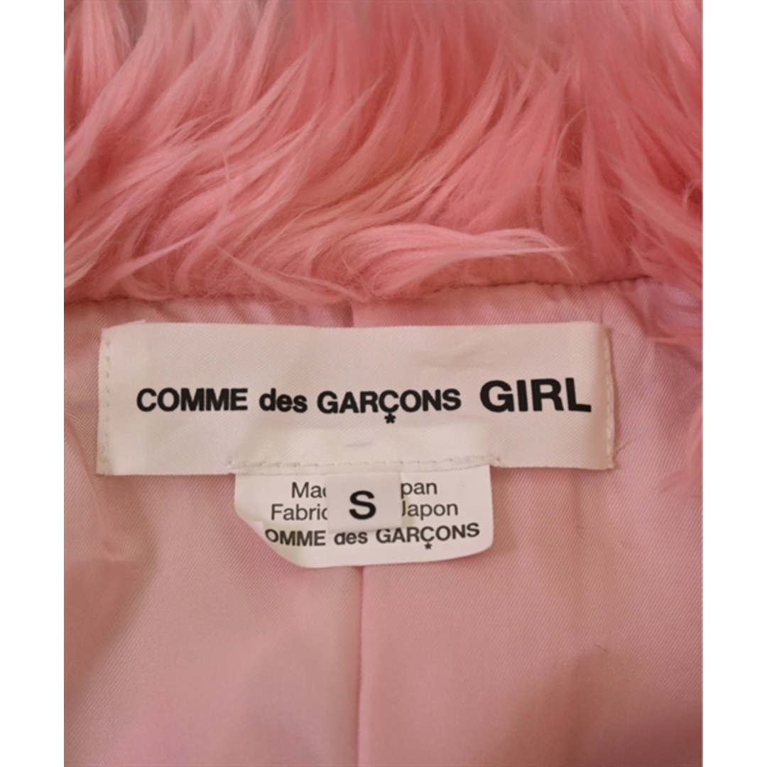 COMME des GARCONS GIRL(コムデギャルソンガール)のCOMME des GARCONS GIRL コート（その他） S ピンク 【古着】【中古】 レディースのジャケット/アウター(その他)の商品写真