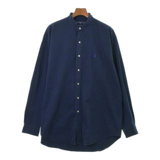 ポロラルフローレン(POLO RALPH LAUREN)のPolo Ralph Lauren ポロラルフローレン カジュアルシャツ M 紺 【古着】【中古】(シャツ)