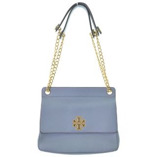 トリーバーチ(Tory Burch)のTORY BURCH トリーバーチ ショルダーバッグ - 水色 【古着】【中古】(ショルダーバッグ)