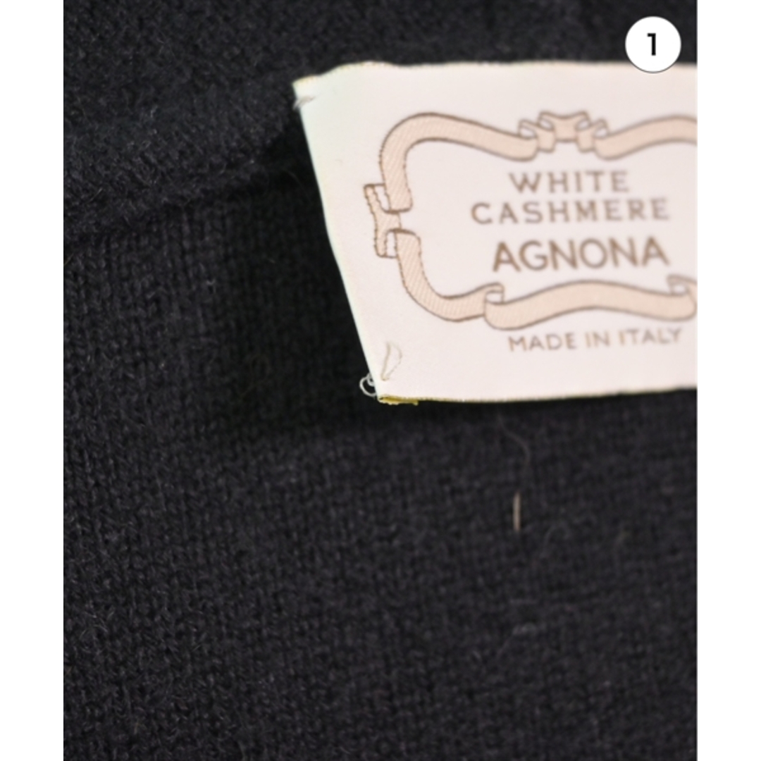 Agnona(アニオナ)のAGNONA アニオナ ブルゾン S 黒 【古着】【中古】 レディースのジャケット/アウター(その他)の商品写真