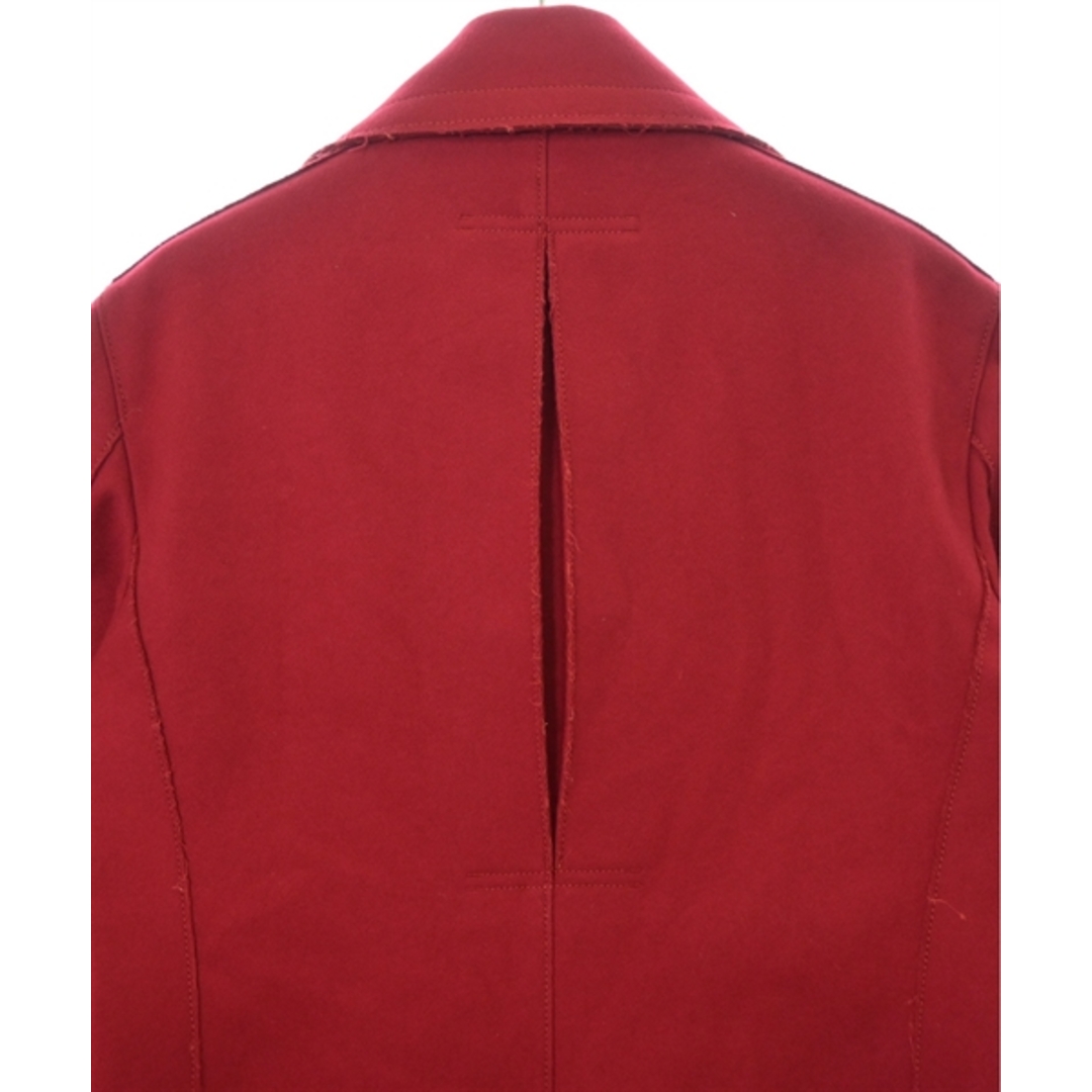 Maison Margiela メゾンマルジェラ ピーコート 48(L位) 赤 【古着】【中古】 メンズのジャケット/アウター(ピーコート)の商品写真