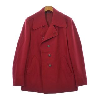 Maison Margiela メゾンマルジェラ ピーコート 48(L位) 赤 【古着】【中古】(ピーコート)