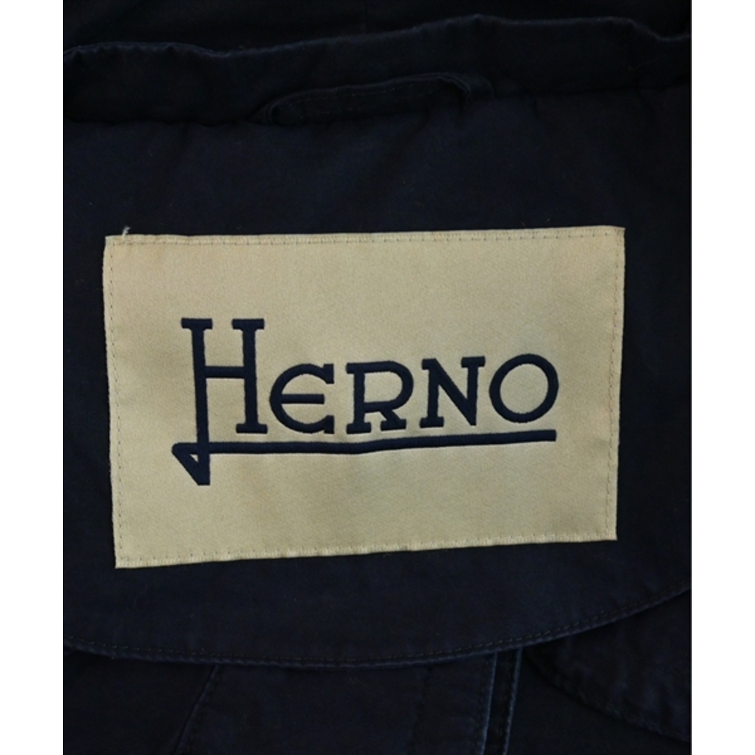 HERNO(ヘルノ)のHERNO ヘルノ コート（その他） 42(M位) 紺 【古着】【中古】 レディースのジャケット/アウター(その他)の商品写真