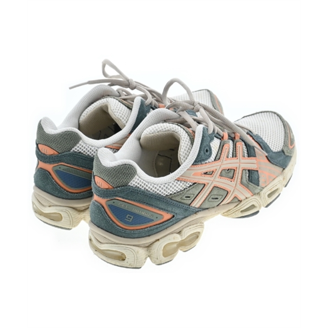 asics(アシックス)のasics アシックス スニーカー 25.5cm 白xベージュxオレンジ 【古着】【中古】 メンズの靴/シューズ(スニーカー)の商品写真