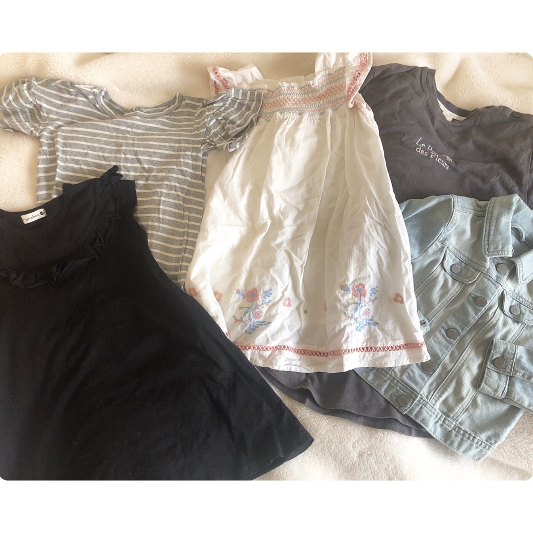 UNIQLO(ユニクロ)の女の子 洋服16点セット サイズ 110cm アプレ ユニクロ gu ZARA キッズ/ベビー/マタニティのキッズ服女の子用(90cm~)(ワンピース)の商品写真