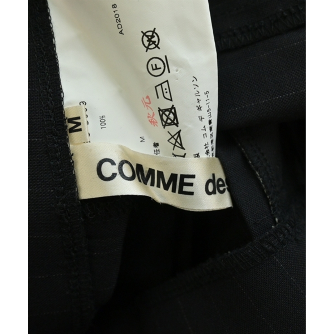 COMME des GARCONS(コムデギャルソン)のCOMME des GARCONS ひざ丈スカート M 黒x白系(ストライプ) 【古着】【中古】 レディースのスカート(ひざ丈スカート)の商品写真