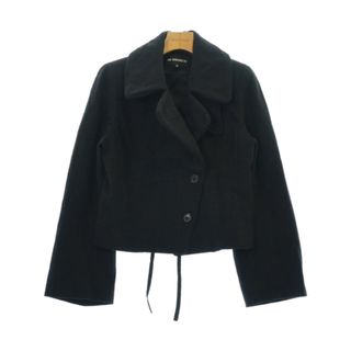 アンドゥムルメステール(Ann Demeulemeester)のANN DEMEULEMEESTER ブルゾン（その他） 36(XS位) 黒 【古着】【中古】(その他)