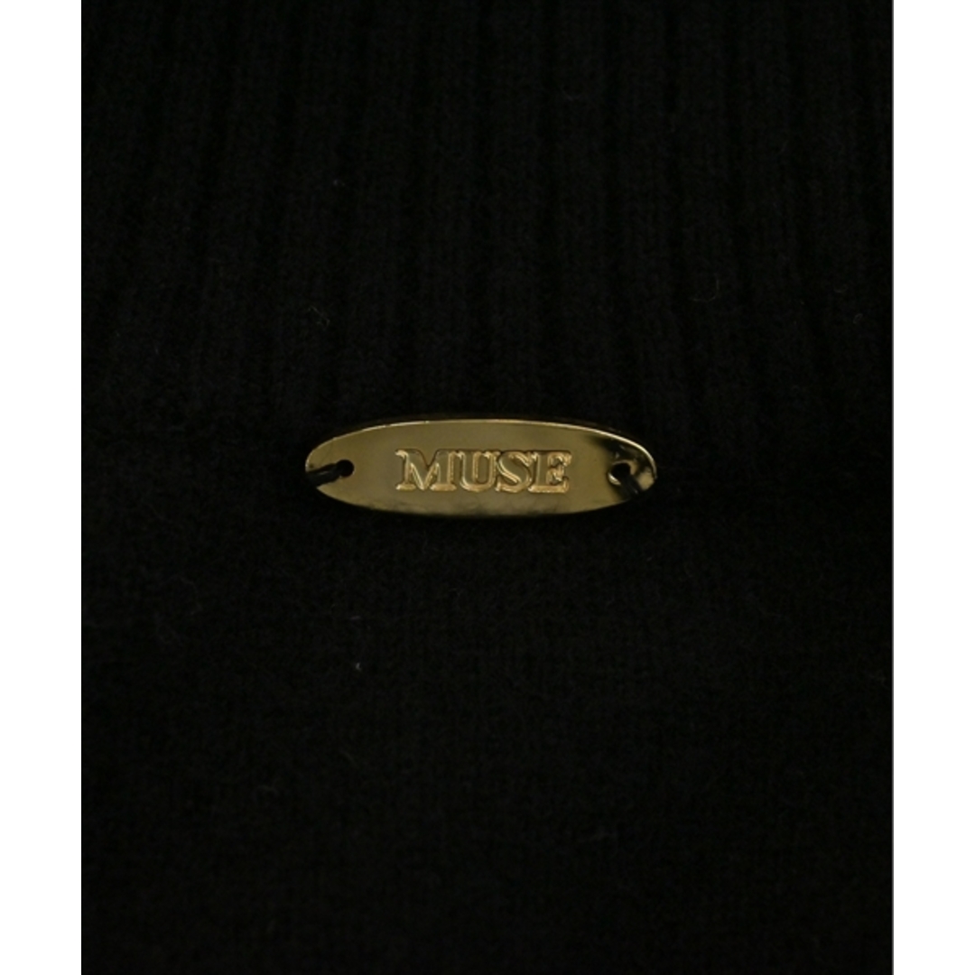 MUSE de Deuxieme Classe ニット・セーター F 黒 【古着】【中古】 レディースのトップス(ニット/セーター)の商品写真