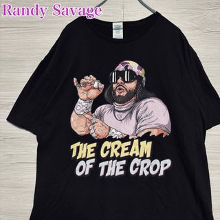 【入手困難】Randy Savage ランディ サベージ Tシャツ　2XLサイズ(Tシャツ/カットソー(半袖/袖なし))