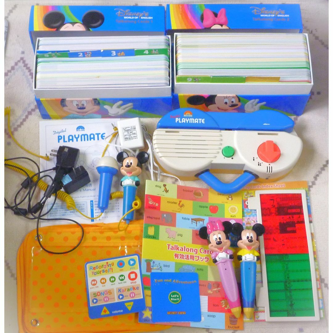Disney(ディズニー)のミッキーパッケージGA　未使用有り　字幕・新子役 ディズニー英語システム dwe キッズ/ベビー/マタニティのおもちゃ(知育玩具)の商品写真