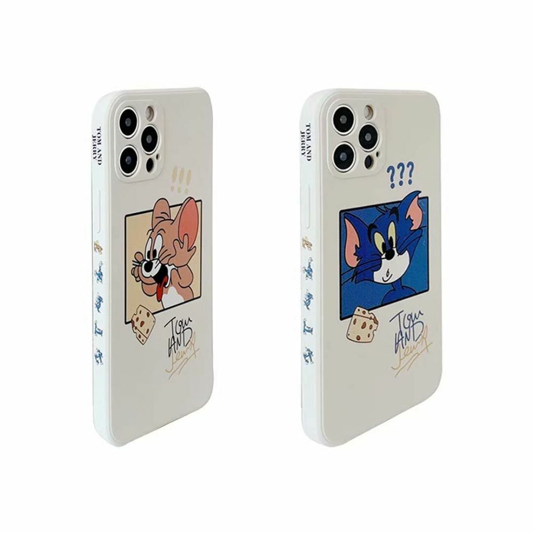 【サイズ:iPhone13mini_色:Tom】トムとジェリー iPhone 1 スマホ/家電/カメラのスマホアクセサリー(その他)の商品写真