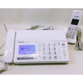 Panasonic - パナソニック☆KX-PD304  パーソナルファックス　電話機　子機付き