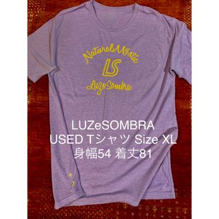 LUZ - LUZeSOMBRA USED Tシャツ size XL 身幅54 着丈81