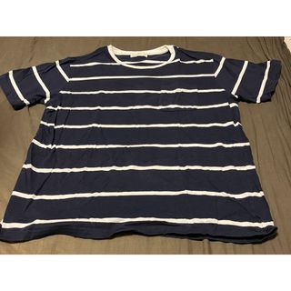 ライトオン(Right-on)の【Right-on】ボーダーシャツ(Tシャツ/カットソー(半袖/袖なし))