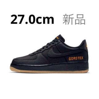 ナイキ(NIKE)の【完売品】NIKE AIR FORCE 1 GTX／BLACK(スニーカー)