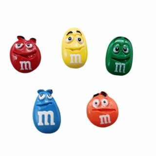 ハンドメイド　M&M's　デコパーツ100個入り(その他)