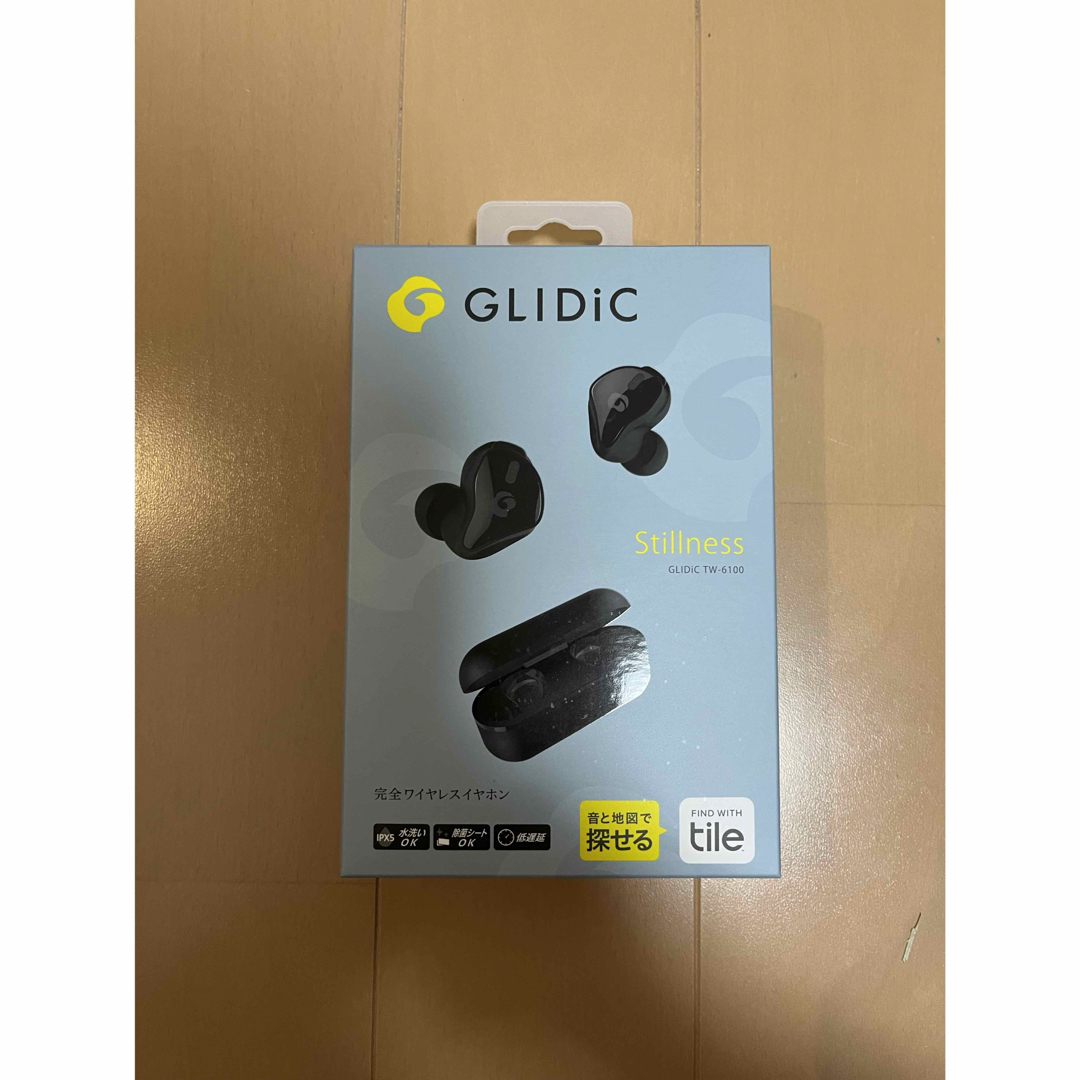 GLIDiC フルワイヤレスイヤホン TW-6100 ブラック スマホ/家電/カメラのオーディオ機器(ヘッドフォン/イヤフォン)の商品写真