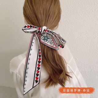 69【新品】韓国ヘアアクセサリー ヴィンテージ レトロ リボン オルチャン(その他)