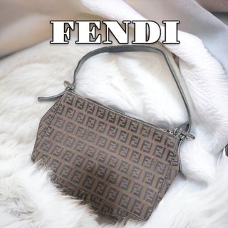 フェンディ(FENDI)の【フェンディ】ズッキーノ ズッカ柄 ハンドバッグ 人気モデル 肩掛け 希少 07(ショルダーバッグ)