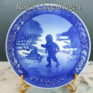 ROYAL COPENHAGEN - 美品★ロイヤルコペンハーゲン イヤープレート 1965年 アンティーク 廃盤希少