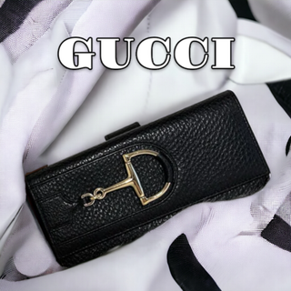 グッチ(Gucci)の【グッチ】ホースビット Wホック 長財布 美品 希少 人気モデル 入手困難 15(財布)