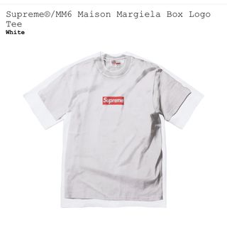 シュプリーム(Supreme)のSupreme MM6 Maison Margiela BoxLogo Tee(Tシャツ/カットソー(半袖/袖なし))