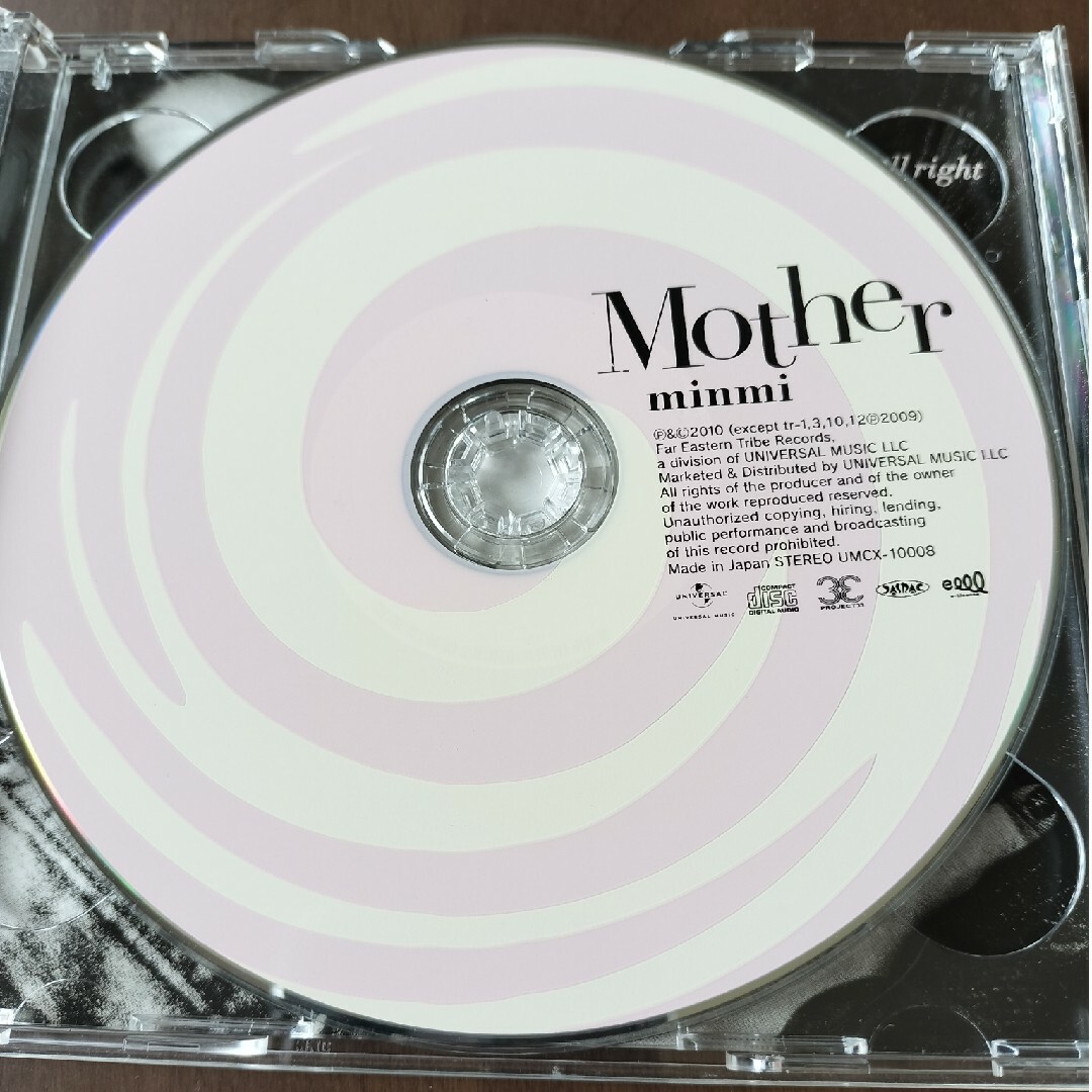 MINMI 「Mother」 エンタメ/ホビーのCD(ポップス/ロック(邦楽))の商品写真