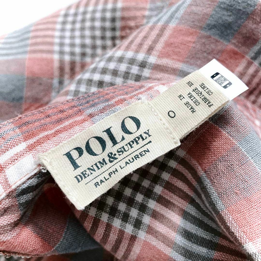 POLO RALPH LAUREN(ポロラルフローレン)のポロラルフローレン プラッド リネン Aライン ロングスカート チェック レディースのスカート(ロングスカート)の商品写真