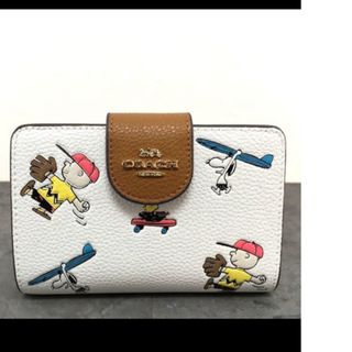 COACH - 売り切り。コーチ　SNOOPY スヌーピー　ミディアム　ウォレット