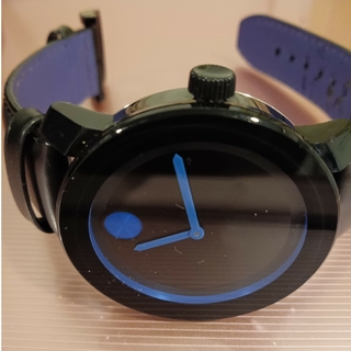 モバード(MOVADO)のモバード ボールドブルーウォッチ(腕時計(アナログ))