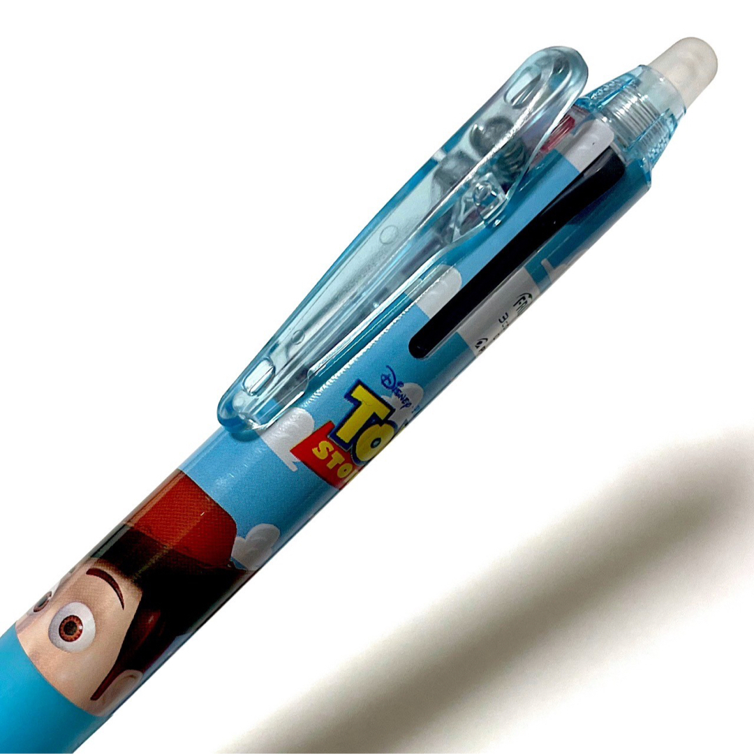 Disney(ディズニー)のディズニー　トイストーリー　キャラクター　フリクションボールペン　ブルー エンタメ/ホビーのおもちゃ/ぬいぐるみ(キャラクターグッズ)の商品写真