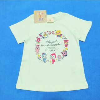 アンパンマン(アンパンマン)の新品　90cm　アンパンマン　2023ループ柄半袖Ｔシャツ　ミント(Tシャツ/カットソー)