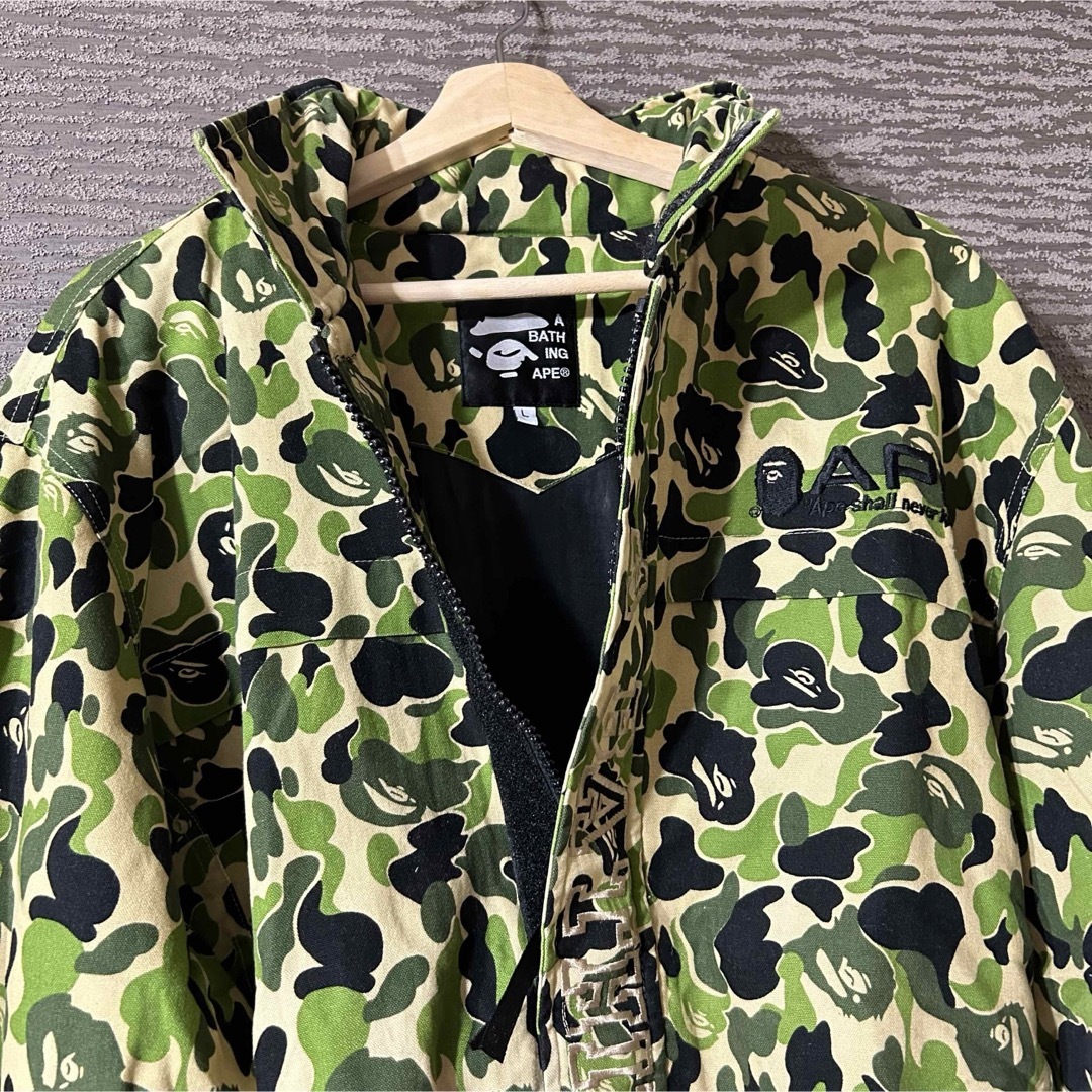 A BATHING APE BAPE 90s 00s カモ柄 ジップジャケット A BATHING APE BAPE 90s 00s カモ柄 ジップジャケット