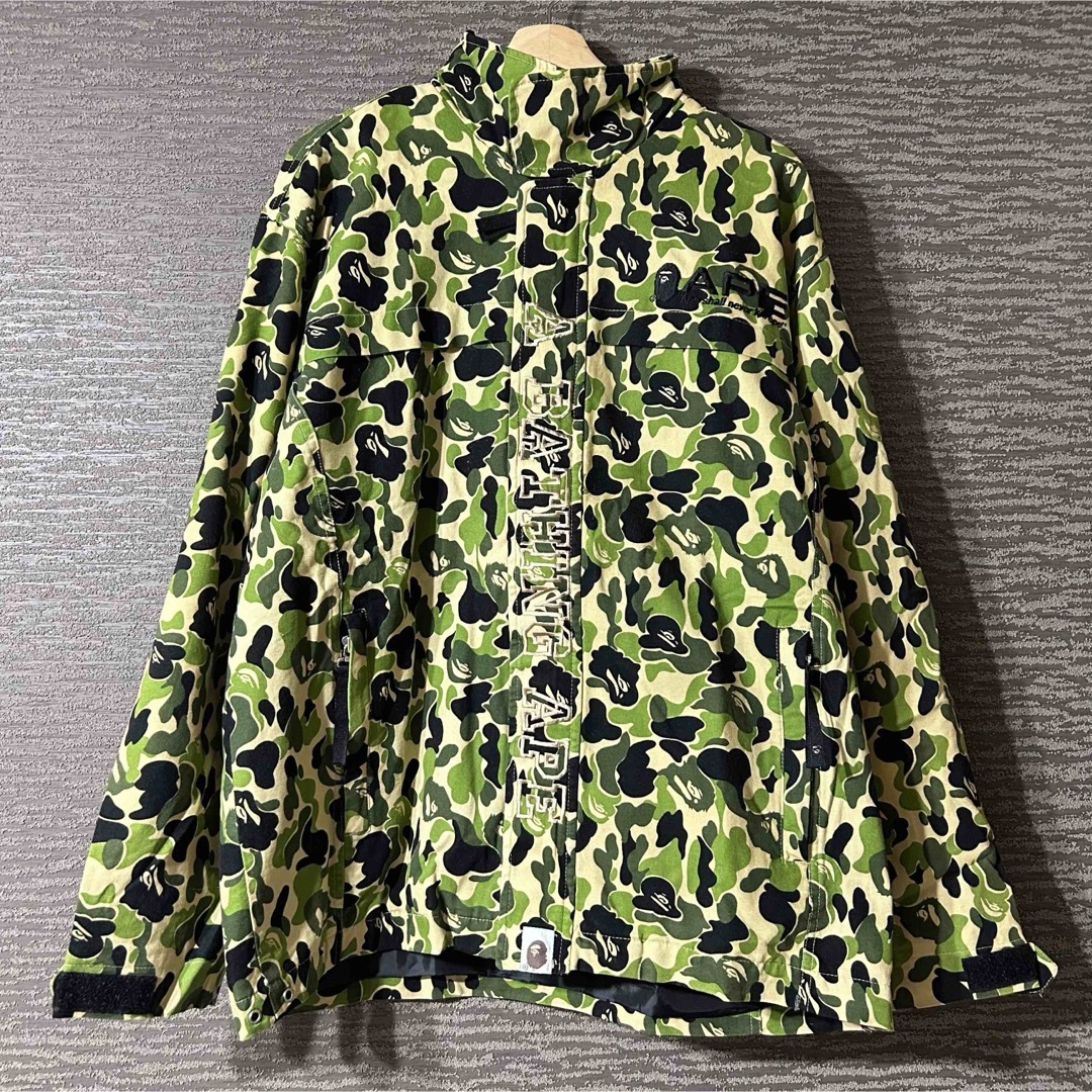 A BATHING APE BAPE 90s 00s カモ柄 ジップジャケット A BATHING APE BAPE 90s 00s カモ柄 ジップジャケット