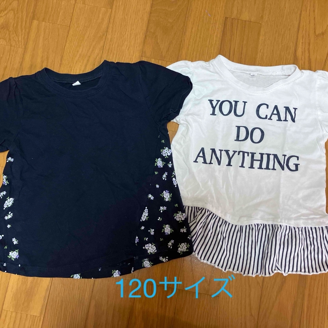 120 半袖Ｔシャツ キッズ/ベビー/マタニティのキッズ服女の子用(90cm~)(Tシャツ/カットソー)の商品写真