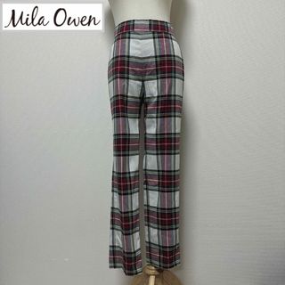 ミラオーウェン(Mila Owen)のミラオーウェン　チェック柄パンツ(カジュアルパンツ)