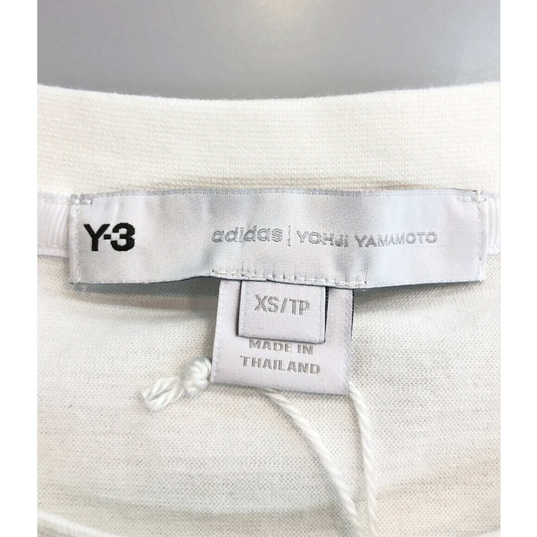 Y-3(ワイスリー)の美品 ワイスリー Y-3 半袖Tシャツ 3ストライプ メンズ XS メンズのトップス(Tシャツ/カットソー(半袖/袖なし))の商品写真