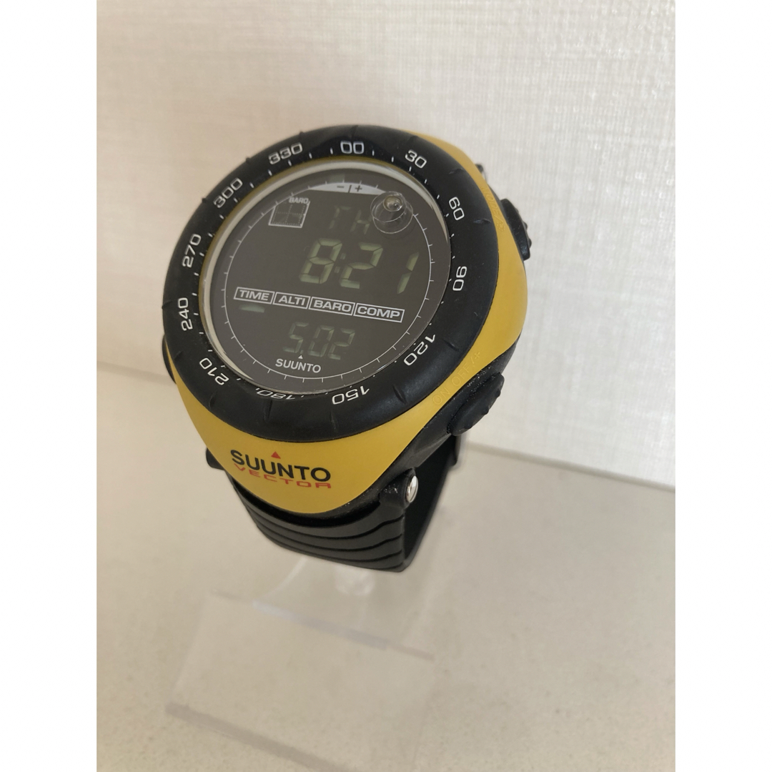 SUUNTO(スント)のSUUNTO VECTOR レモンイエロー スント ベクター コア レガッタ メンズの時計(腕時計(デジタル))の商品写真