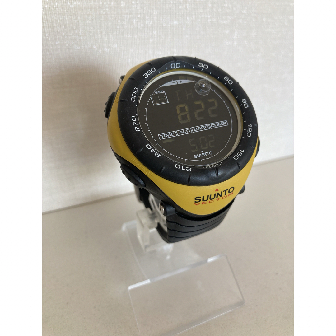 SUUNTO(スント)のSUUNTO VECTOR レモンイエロー スント ベクター コア レガッタ メンズの時計(腕時計(デジタル))の商品写真